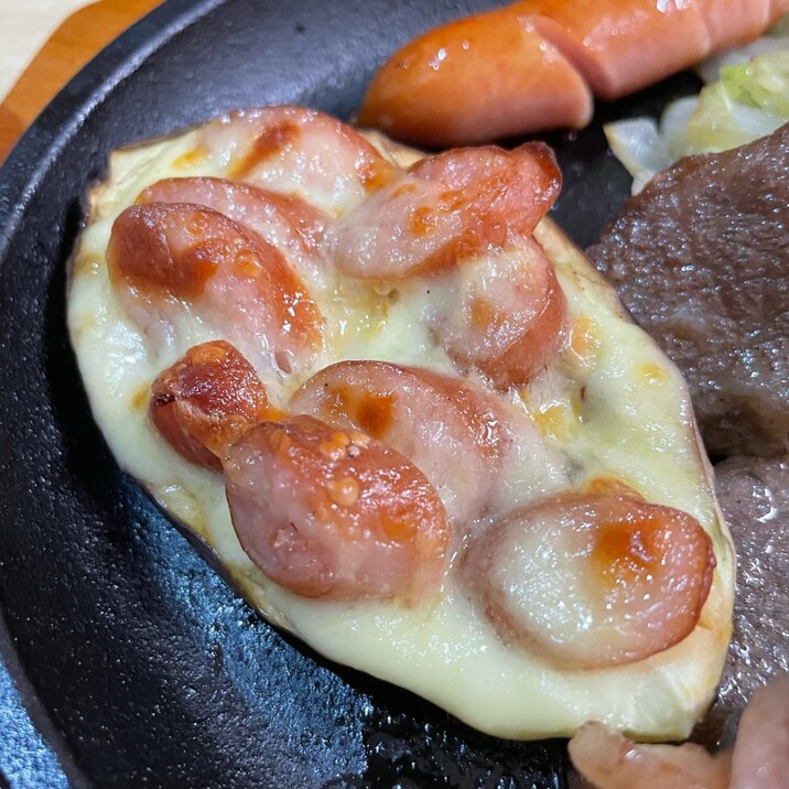 ナスのピザチーズ焼き